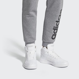 Adidas Hoops 2.0 Mid Női Akciós Cipők - Fehér [D53005]